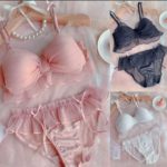 Net bra penty set